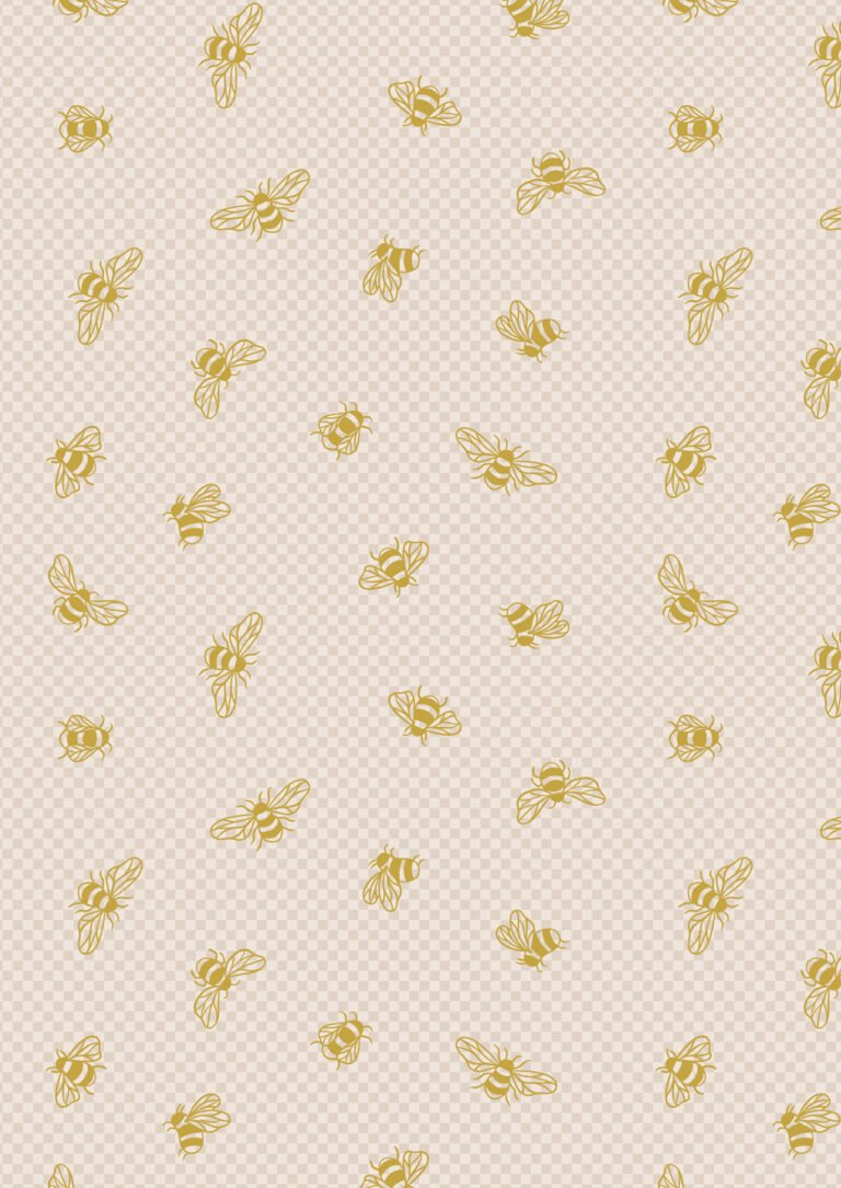 Lewis & Irene - Metallic Gold Bees