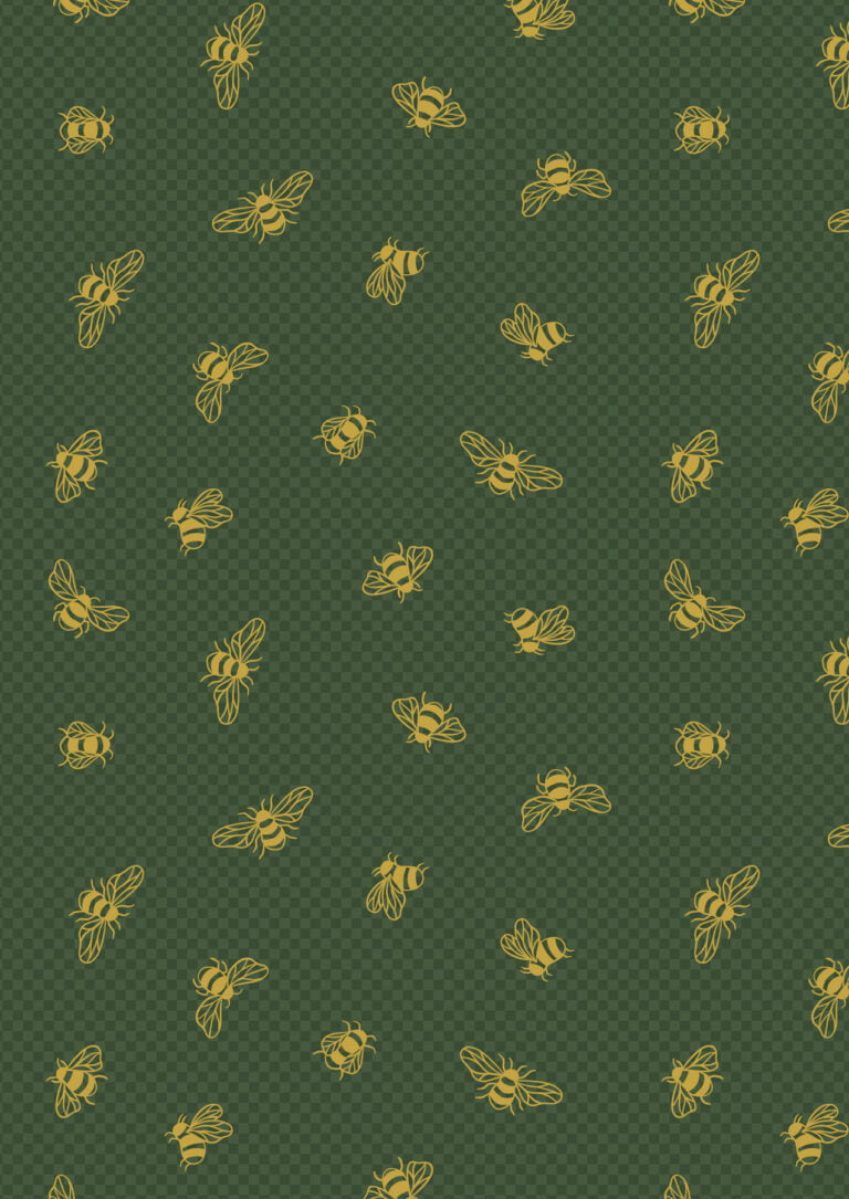 Lewis & Irene - Metallic Gold Bees