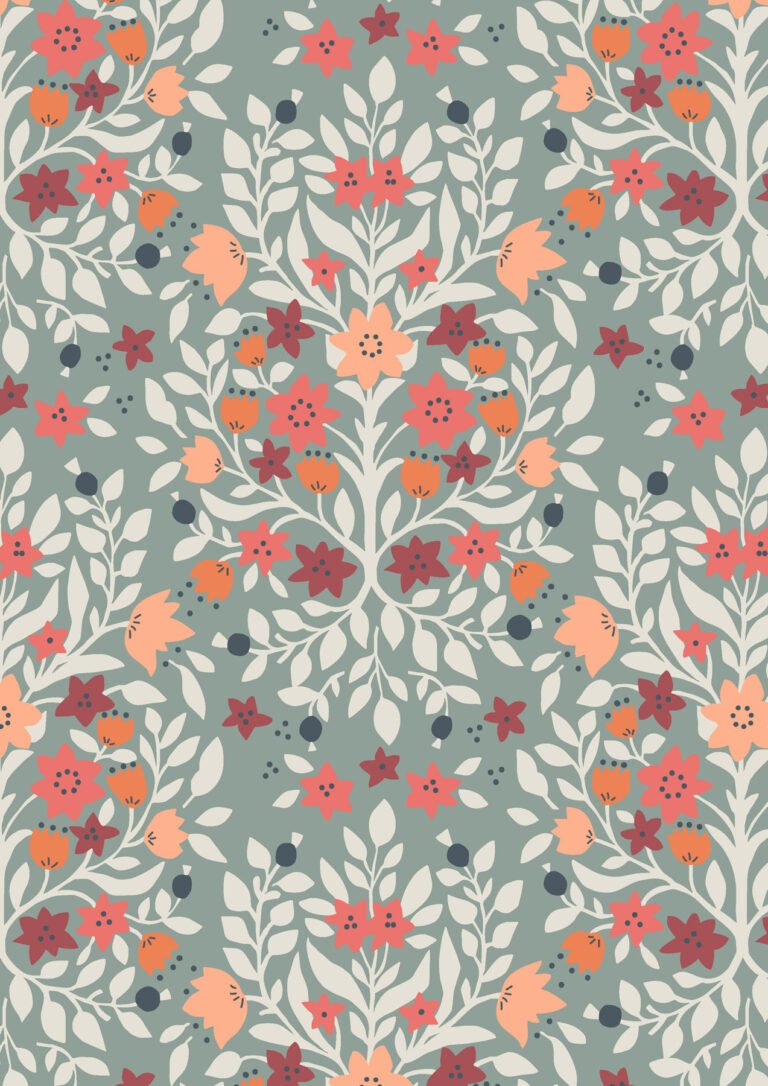 Folk Floral Fat Quarter Set