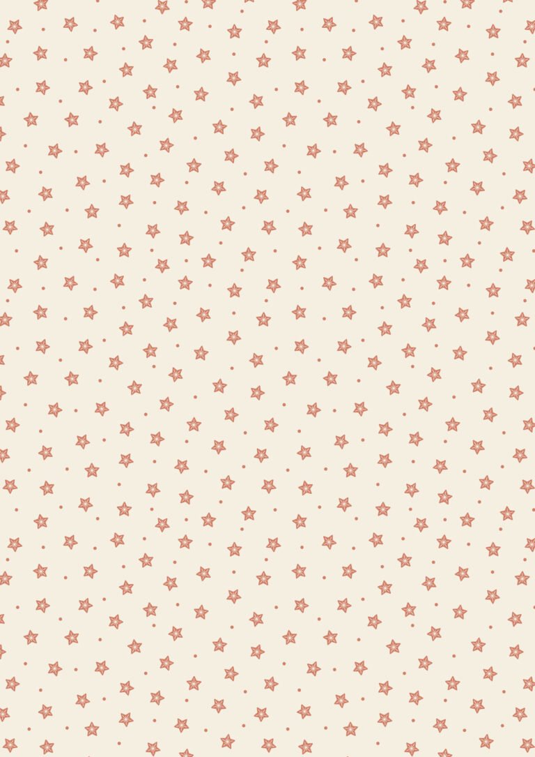 Lewis & Irene - Gingerbread Season - Stars on Cream