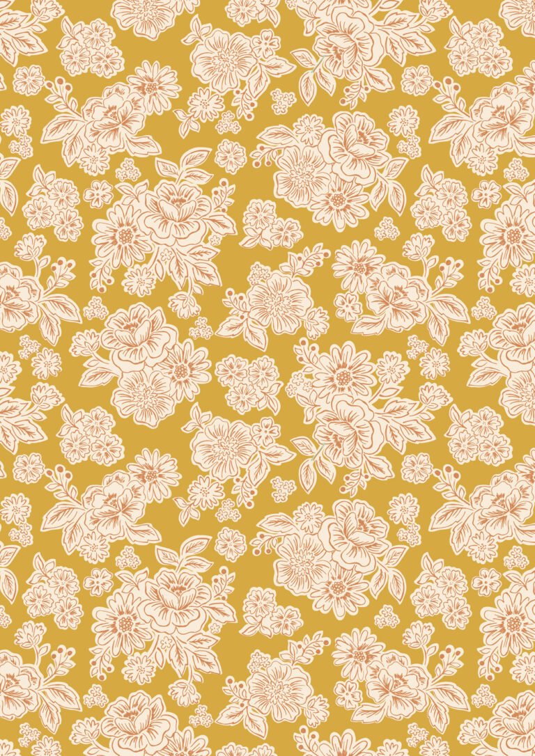 Lewis & Irene - Hannah's Flowers - Blooms on Mustard