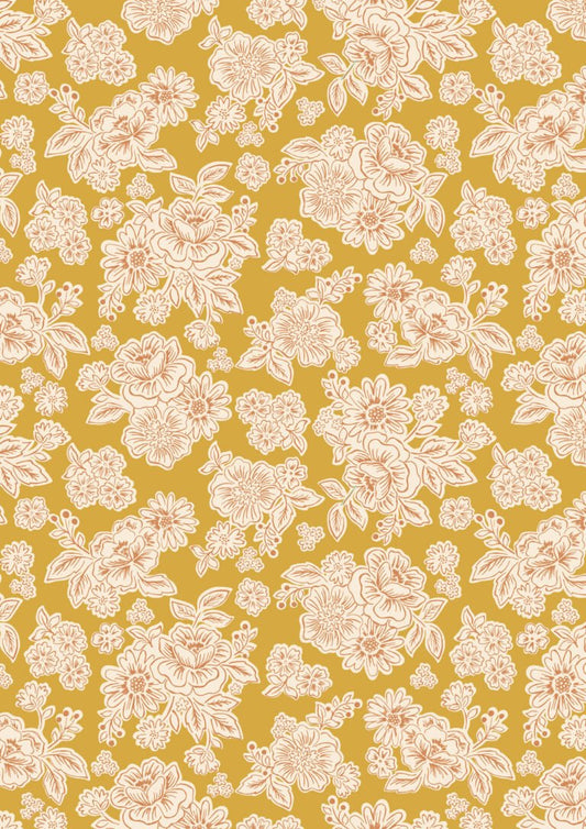 Lewis & Irene - Hannah's Flowers - Blooms on Mustard