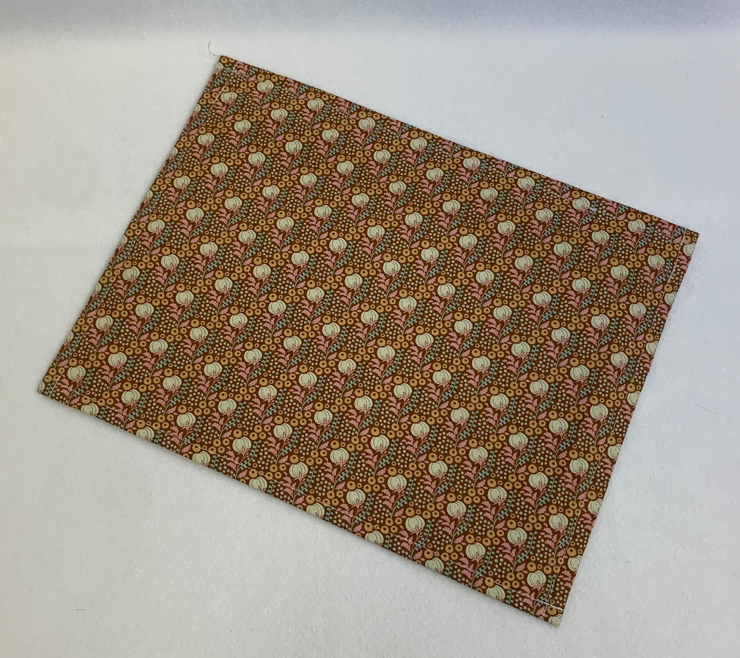 13x10 Vinyl Fronted Project Bag - Tilda Sanctuary Buds