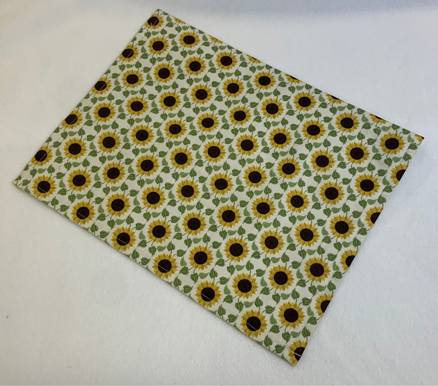 13x10 Vinyl Fronted project Bag - Sunflower