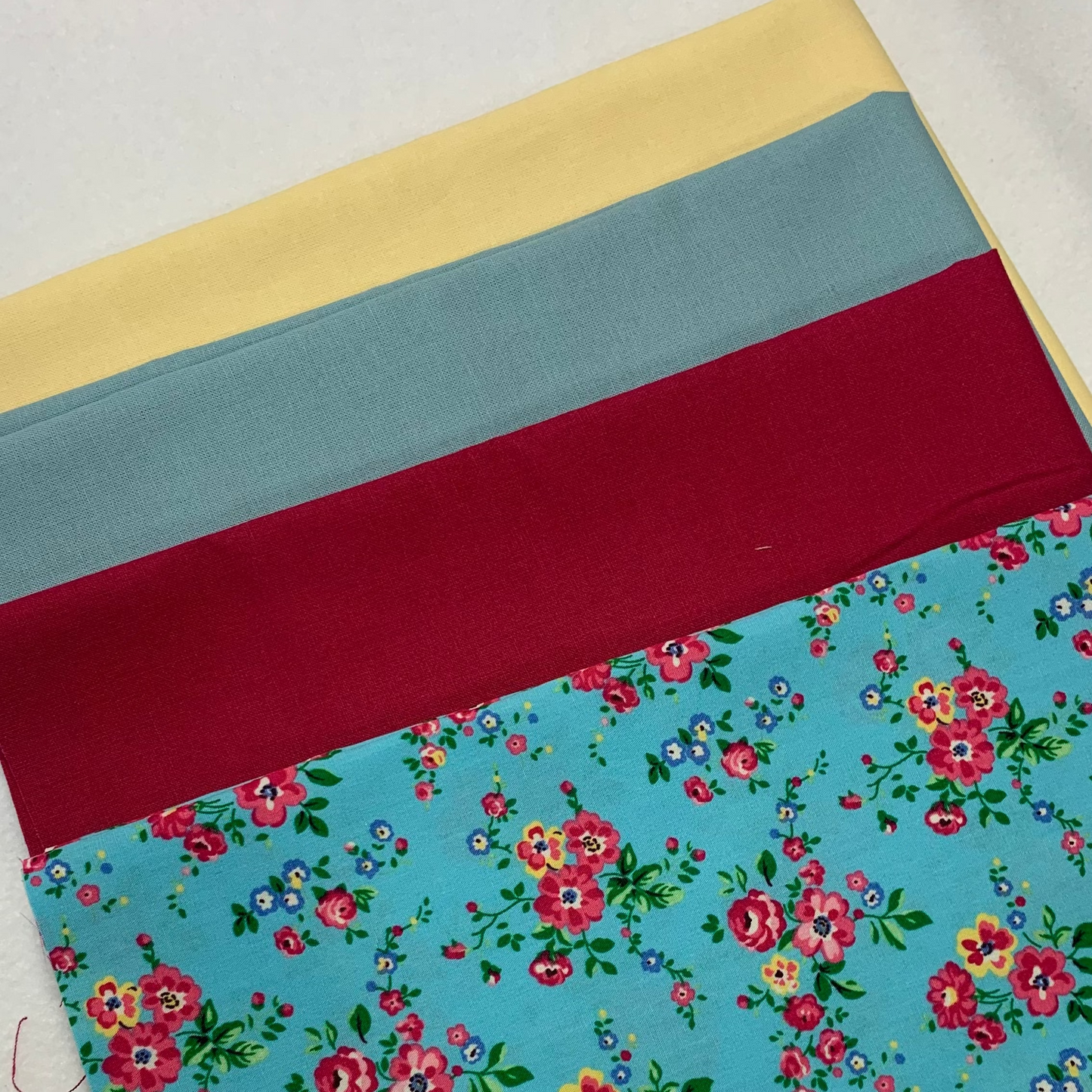 Blue Spring Floral Fat Quarter Set