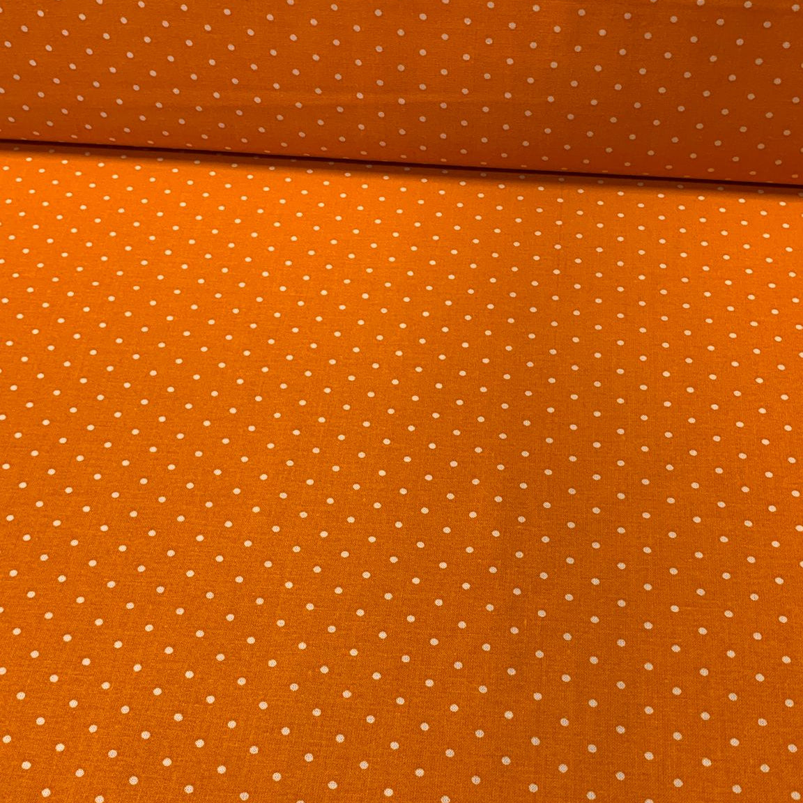 Orange Polka Dots