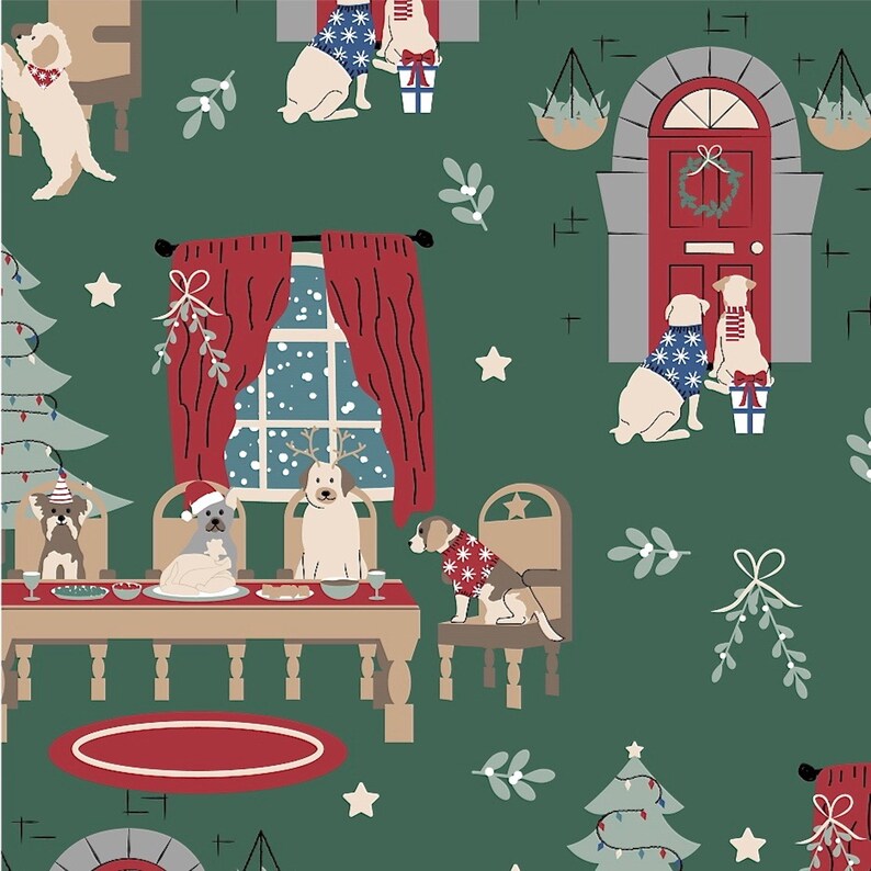 Craft Cotton Co.- Puppy Pals Christmas Dinner