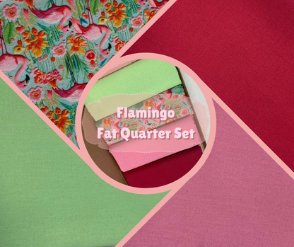 Flamingo Fat Quarter Set