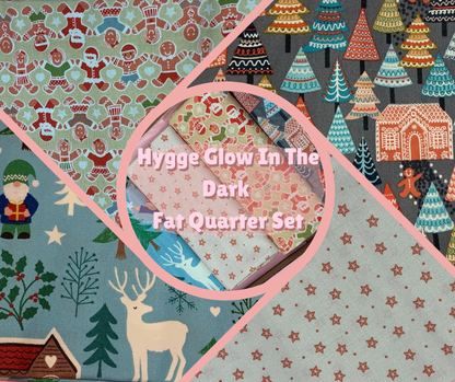 Hygge Glow In The Dark Fat Quarter Set