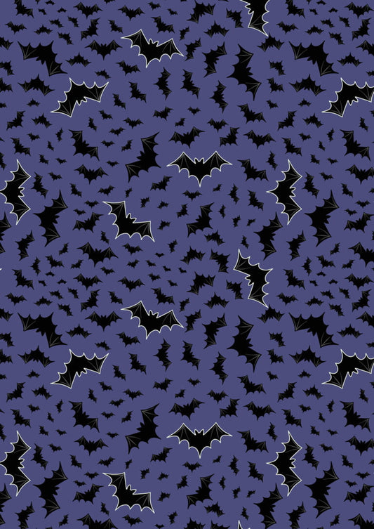 Lewis & Irene - Glowing Bats on Purple