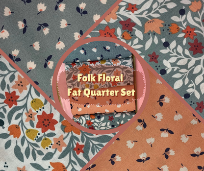 Folk Floral Fat Quarter Set