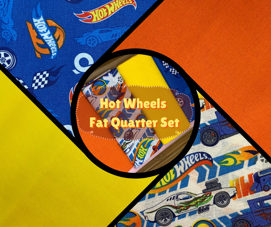 Hot Wheels Fat Quarter Set