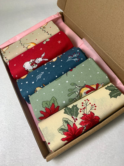 Christmas Animals Fat Quarter Set