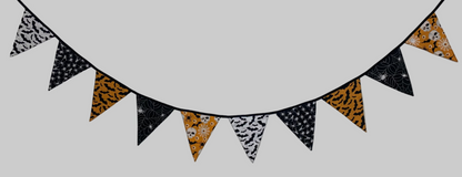 Make Your Own - Spooky Halloween Bunting Kit