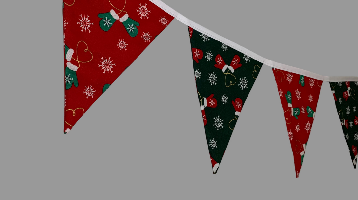 Sew Your Own - Festive Christmas Bunting Kit