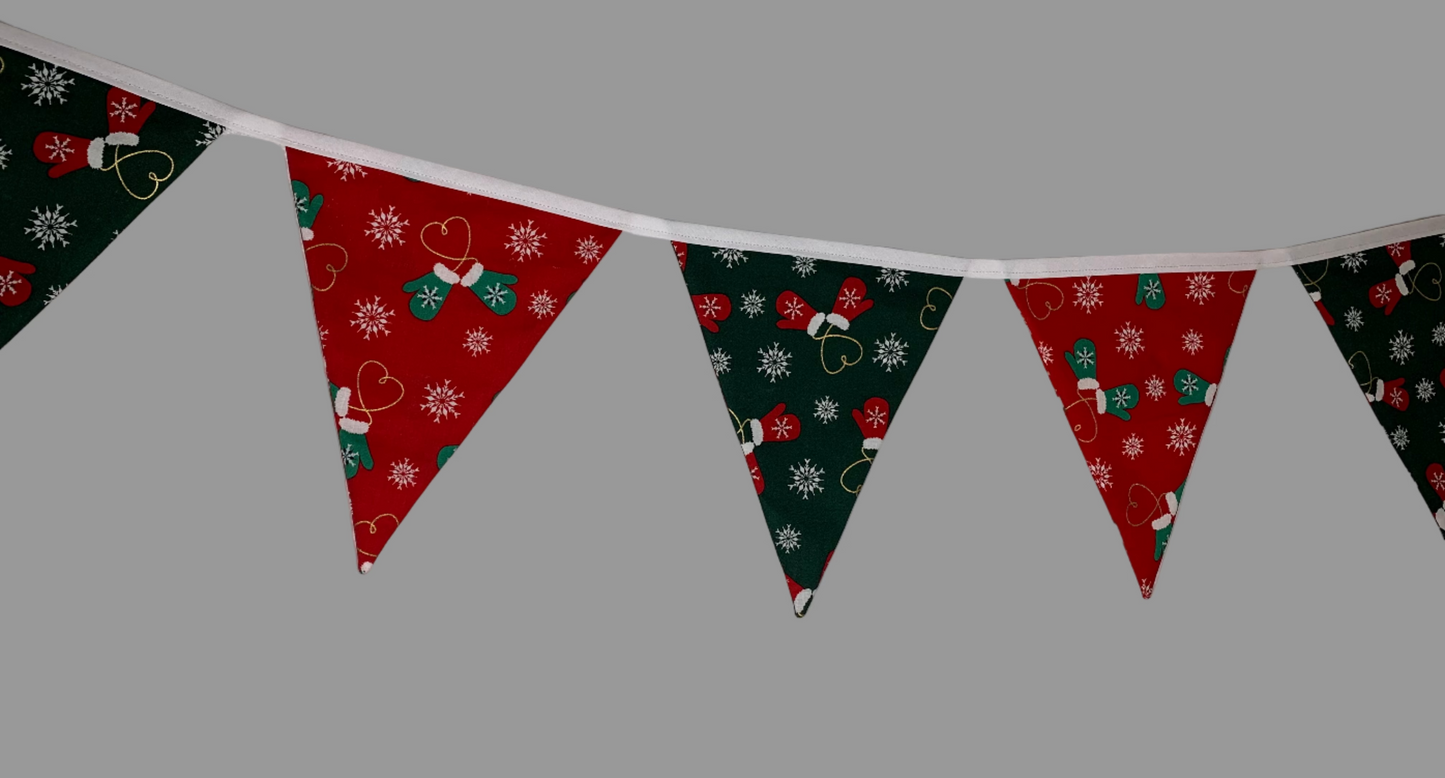 Sew Your Own - Festive Christmas Bunting Kit