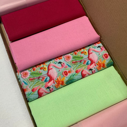 Flamingo Fat Quarter Set