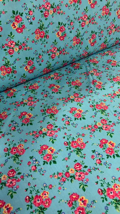 Blue Spring Floral