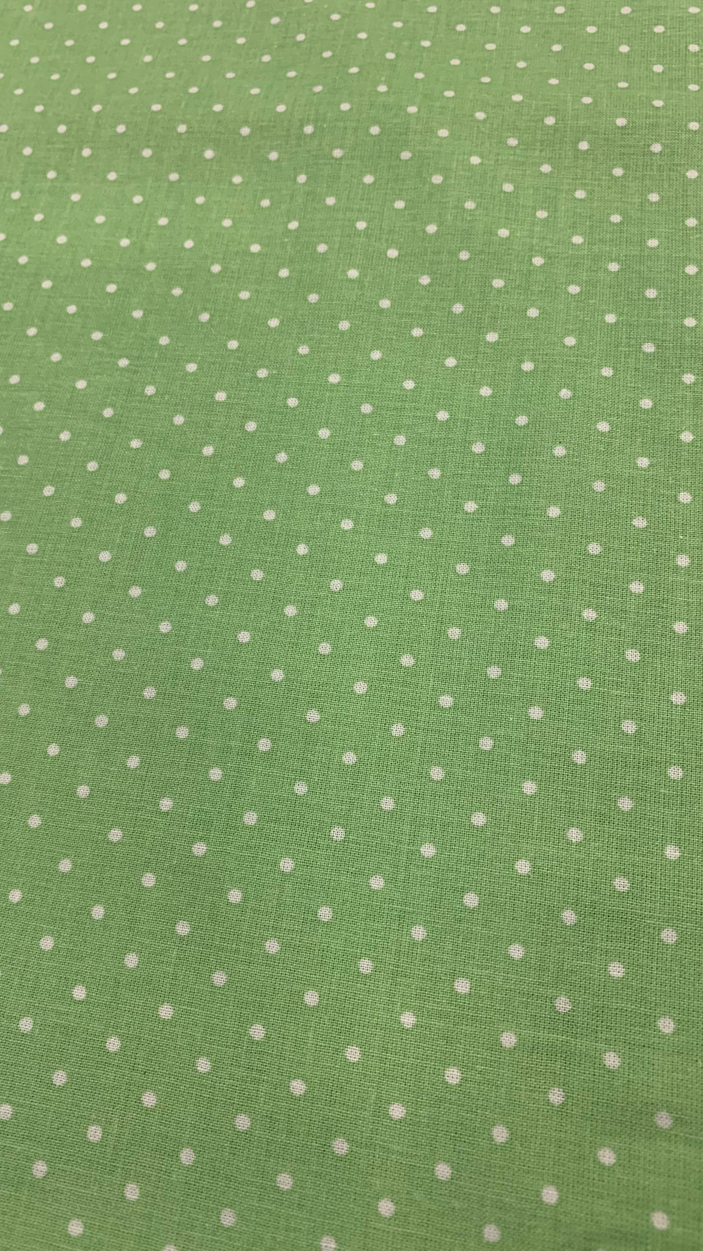 Green Polka Dots