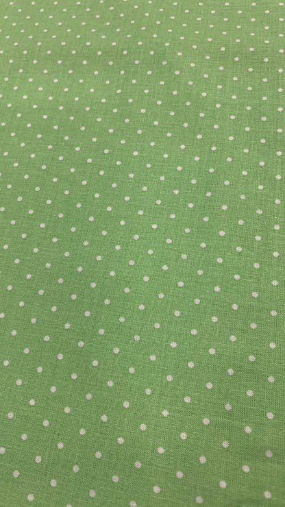 Green Polka Dots
