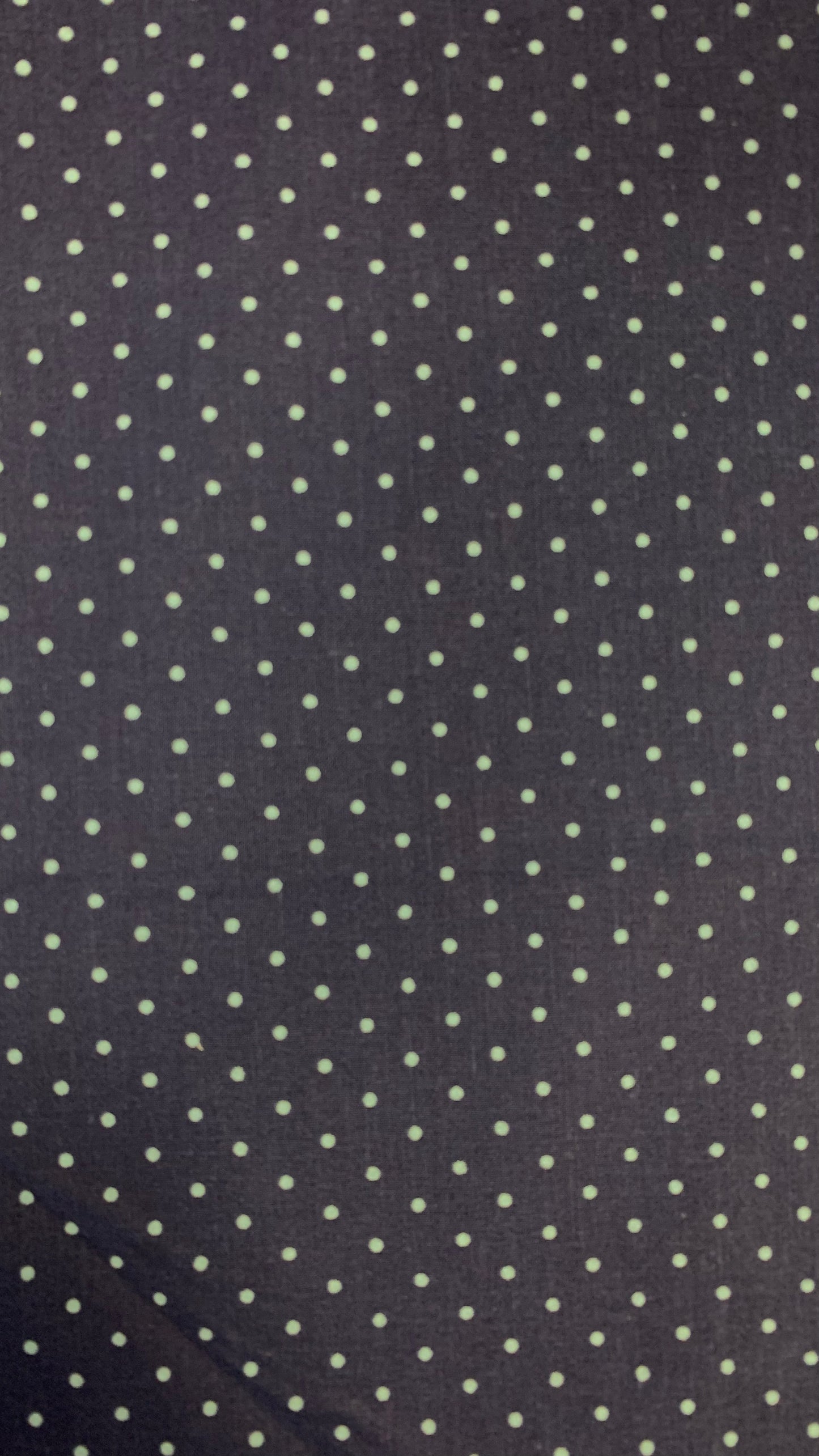 Navy Polka Dots