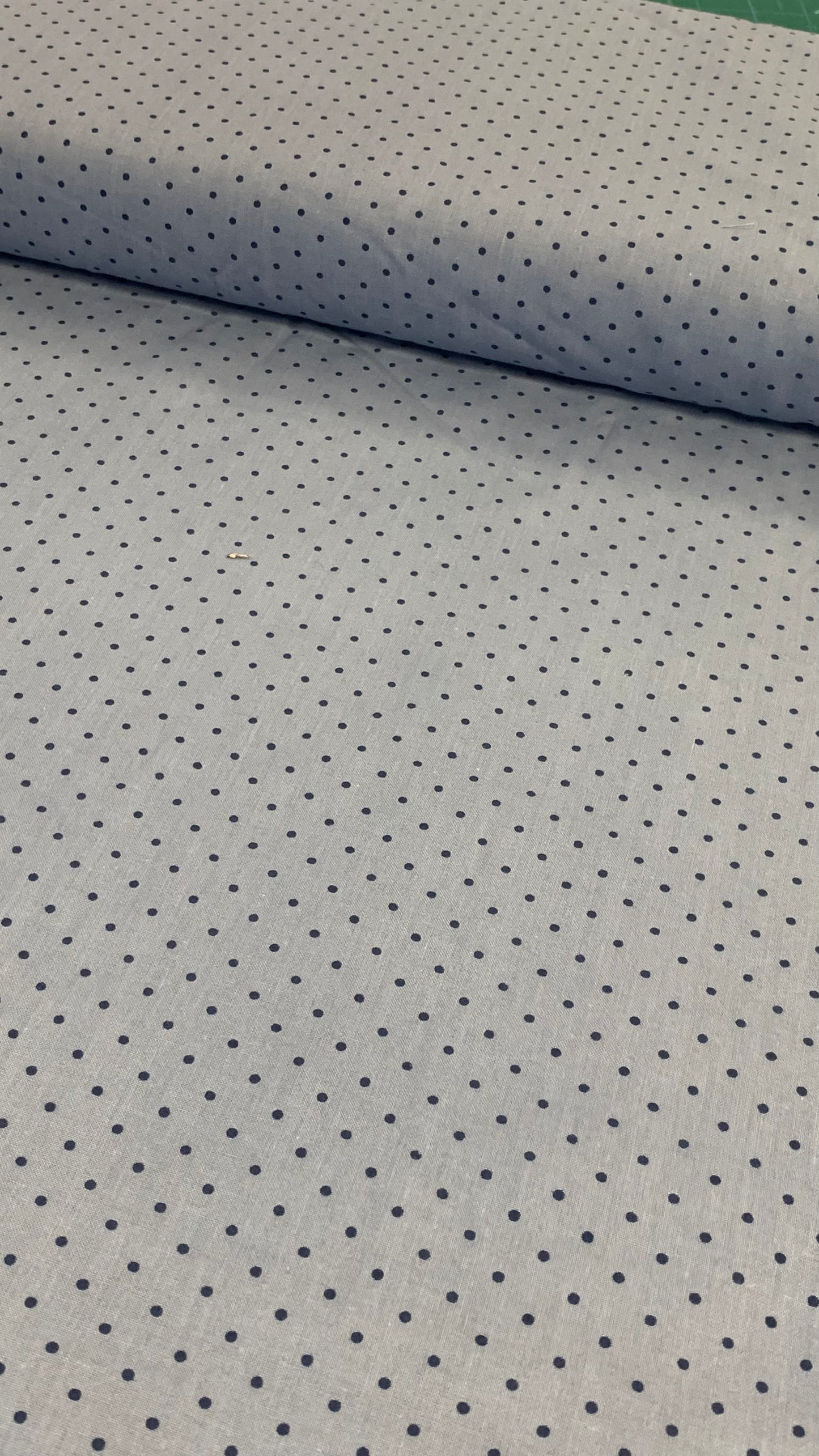 Light Blue Polka Dots