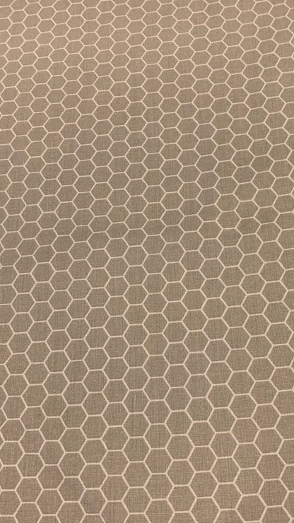 Grey Hexagons
