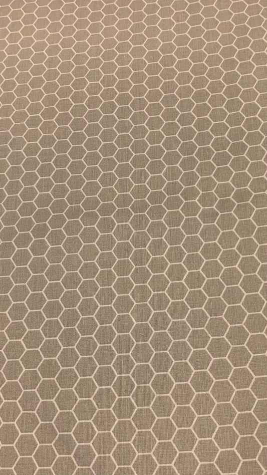 Grey Hexagons