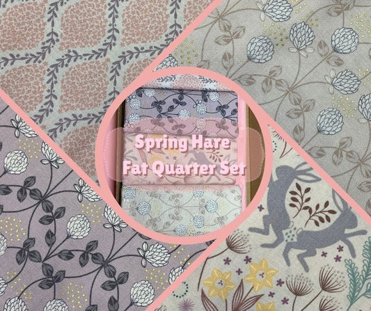 Spring Hare Fat Quarter Set