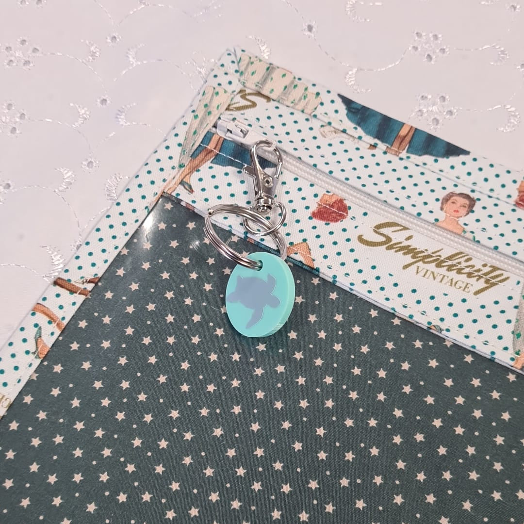 13x10 Vinyl Fronted Project Bag - Simplicity Vintage