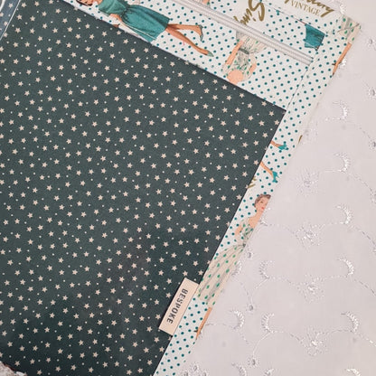13x10 Vinyl Fronted Project Bag - Simplicity Vintage