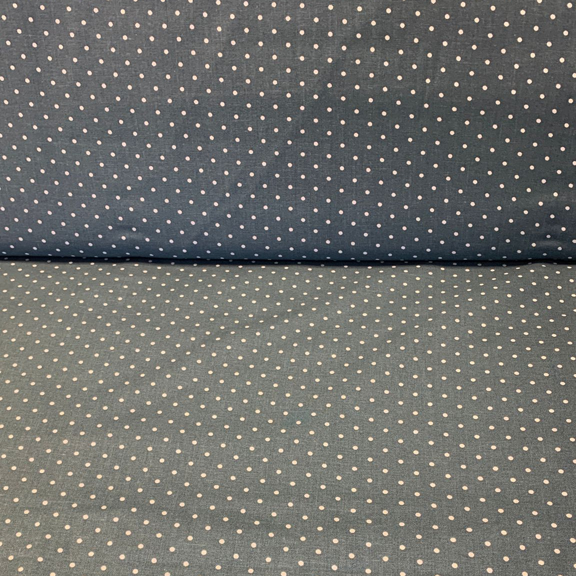 Grey Polka Dots
