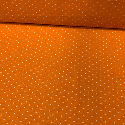 Orange Polka Dots