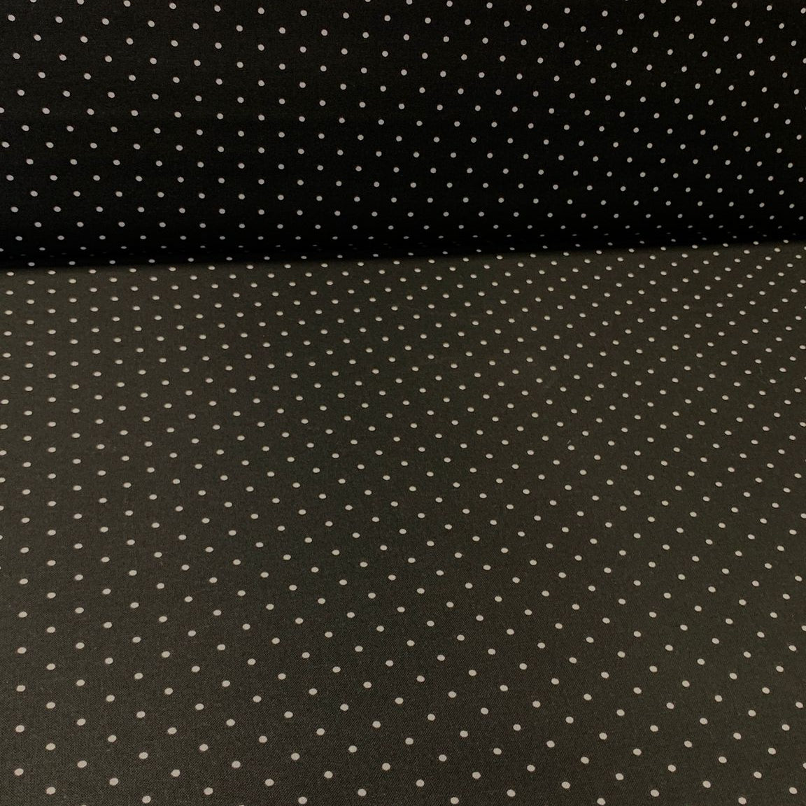 Black Polka Dots