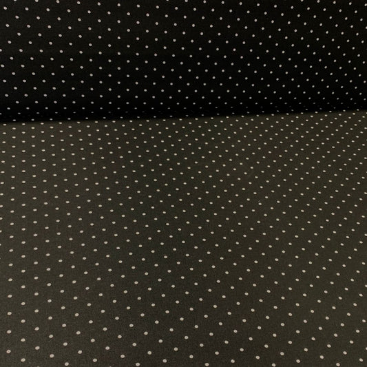Black Polka Dots