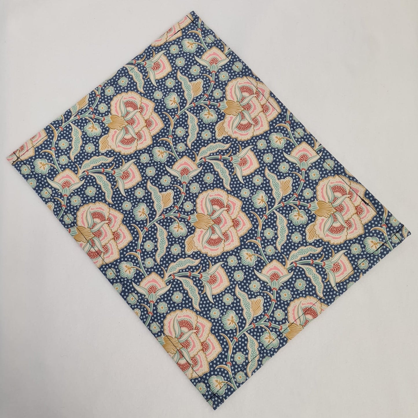 13x10 Vinyl Fronted Project Bag - Tilda Eden with Lace Trim