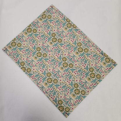 13x10 Vinyl Fronted Project Bag - Tilda Elenora with Lace Trim