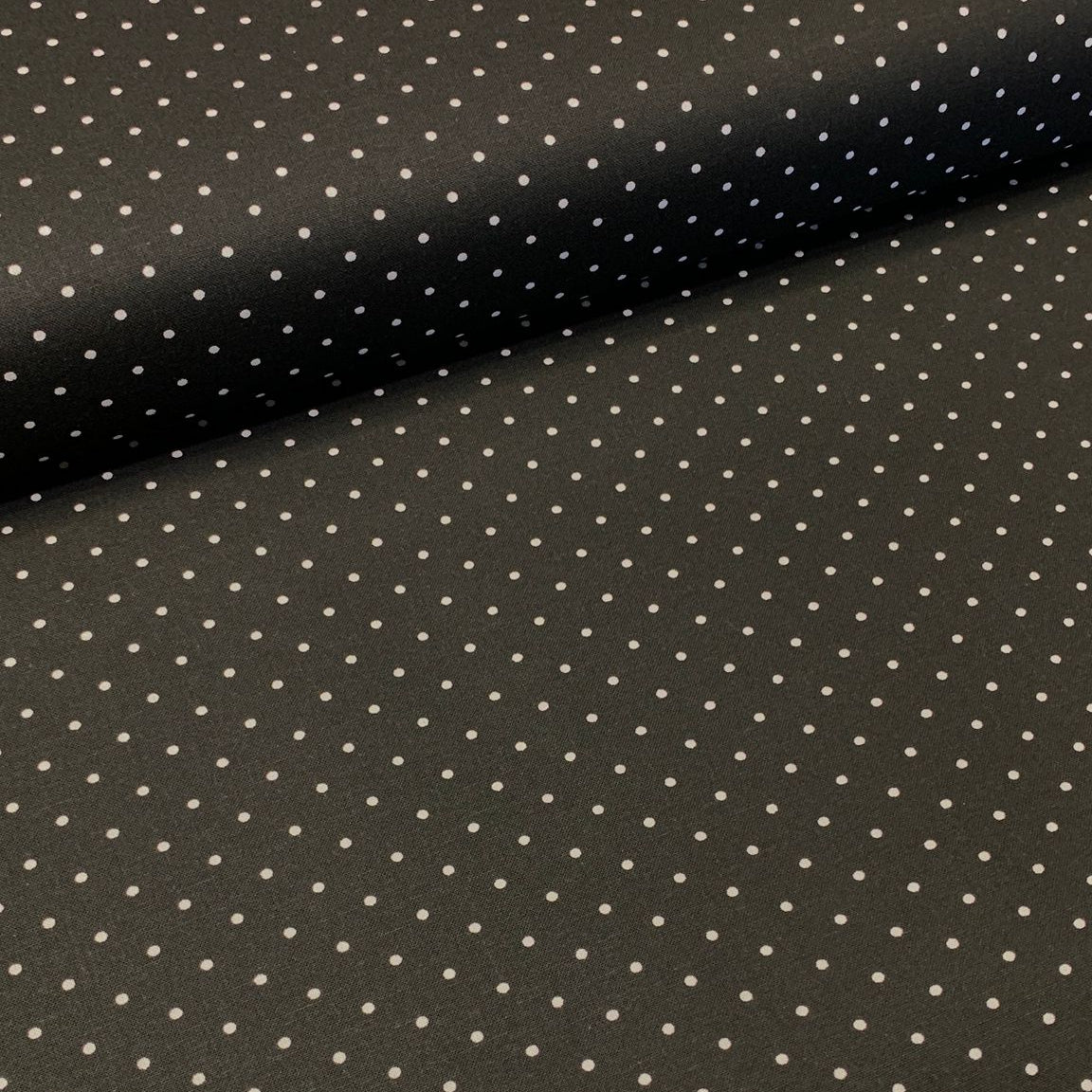 Black Polka Dots