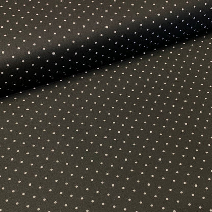 Black Polka Dots
