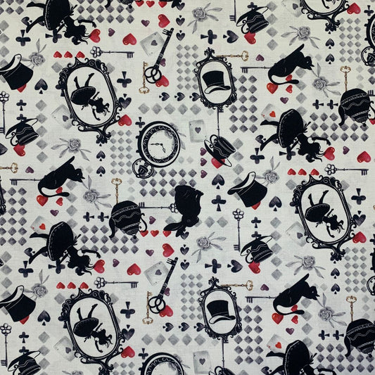 Alice in Wonderland - Sillhouettes