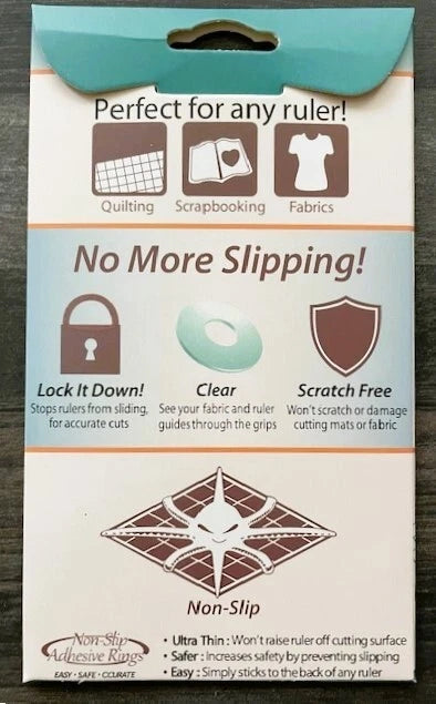 Non-Slip Adhesive Rings