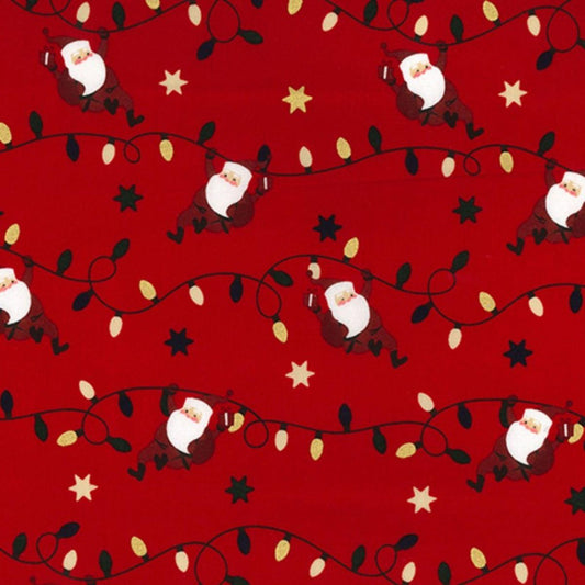 Rose & Hubble - Golden Fairy Lights and Santa
