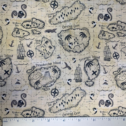 A Pirate's Adventure - Treasure Map