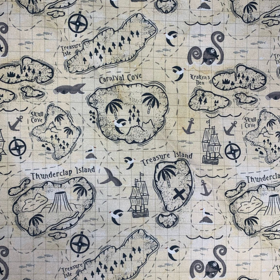 A Pirate's Adventure - Treasure Map