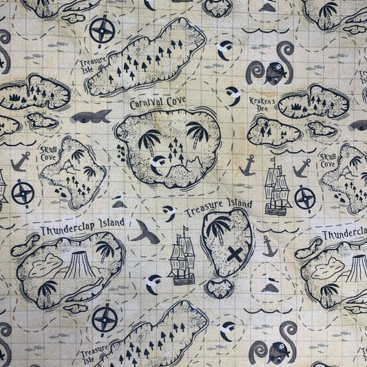 A Pirate's Adventure - Treasure Map